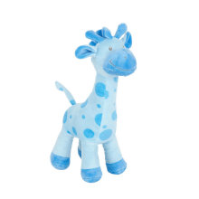 Cute Blue Plush Giraffe Soft Toy Stuffed Animal Toy for Kids